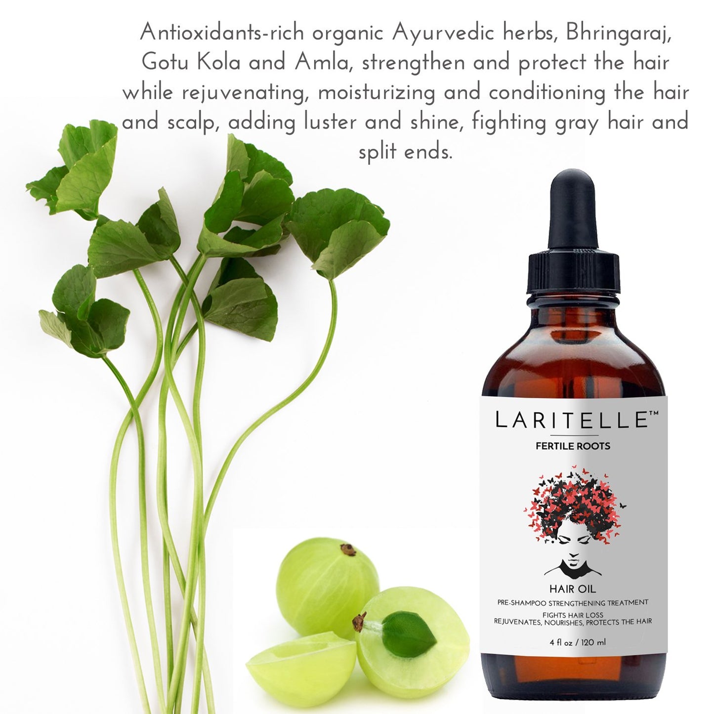 Organic Hair Loss Treatment Fertile Roots 4 oz