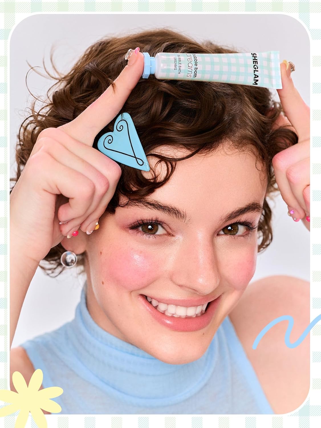 SHEGLAM Bubble Kiss Lip Balm Semi-Matte Nourishing & Hydrating Moisturizing Lip Balm - Gummy