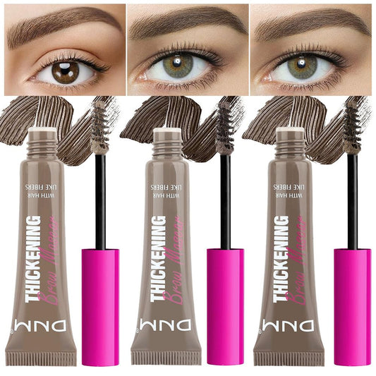 Tinted Thickening Brow Mascara,Brow Fast Sculpt,Waterproof, Transfer-proof, Brush to Fill in Eyebrows and Cover Gray Hairs - Cruelty Free (3pcs 01 Taupe &02 Cool Blonde &05 Cool Ash Brown)