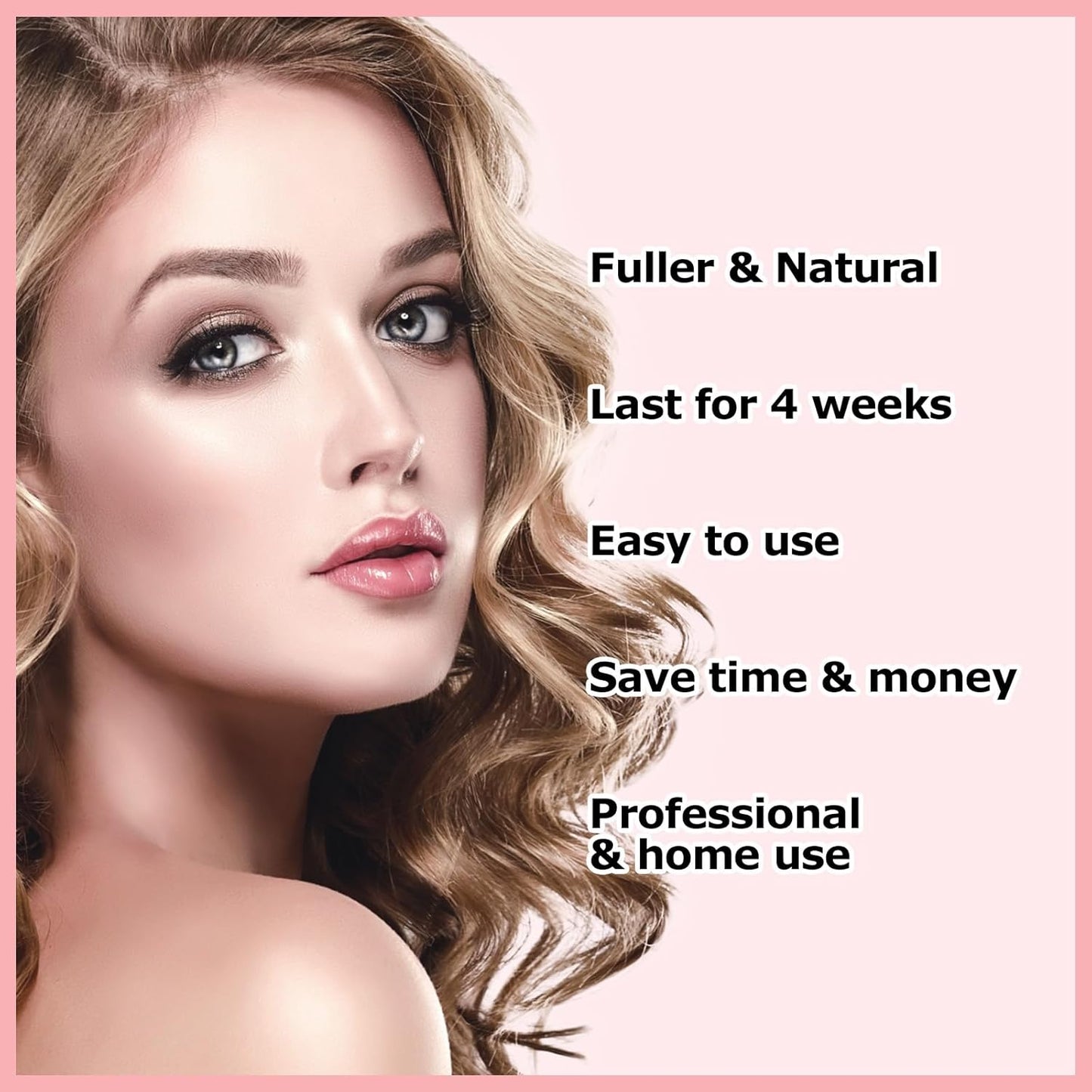 Eyebrow Color Kit with Brow Color & Eyebrow Pencil, 2-in-1 Natural Effects Eyebrow Makeup Set, Easy & Safe to Use 10ml - Black