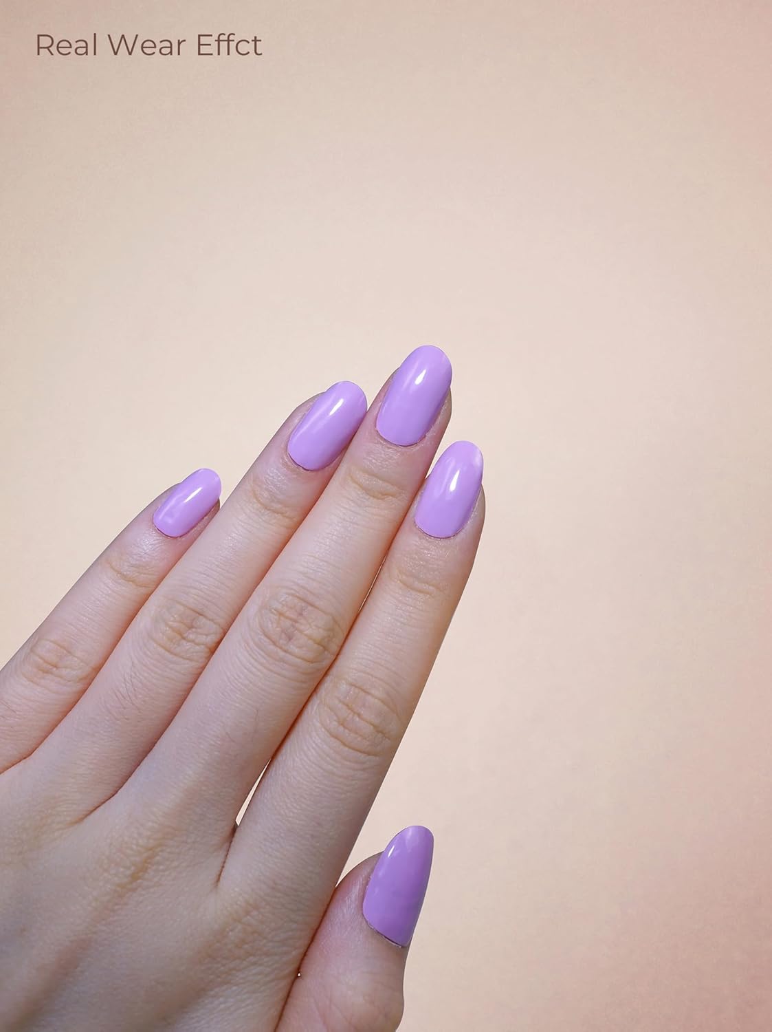 Pre Cured Gel Nail Strips - 44PCS Salon Quality Gel Nail Stickers - Long Lasting Polish Wraps for Women no UV Light Needed Easy Apply& Remove (Macaron Pink）