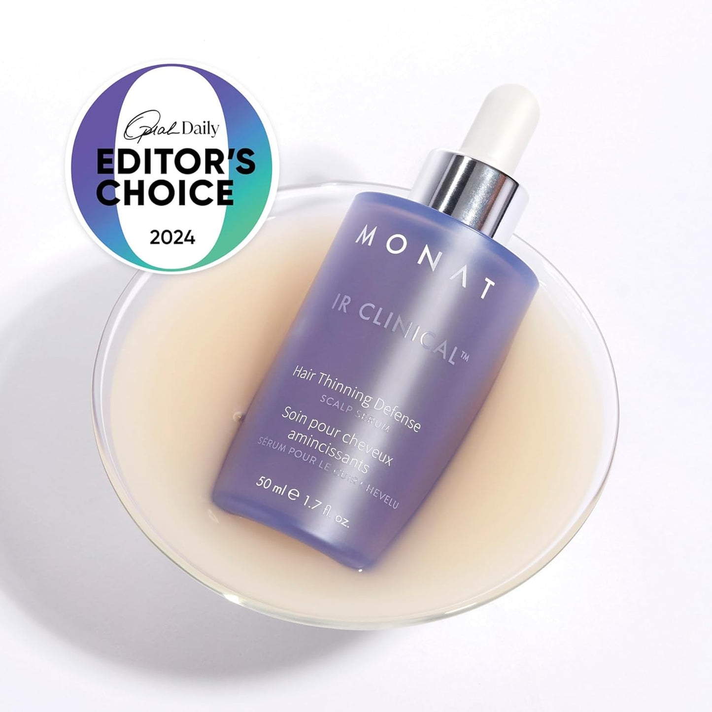 MONAT IR Clinical™ Hair Thinning Defense Scalp Serum – Nourishes Scalp, Reduces Breakage, Boosts Hair Density, and Supports Thicker, Fuller-Looking Hair with a Lightweight, Non-Greasy Formula