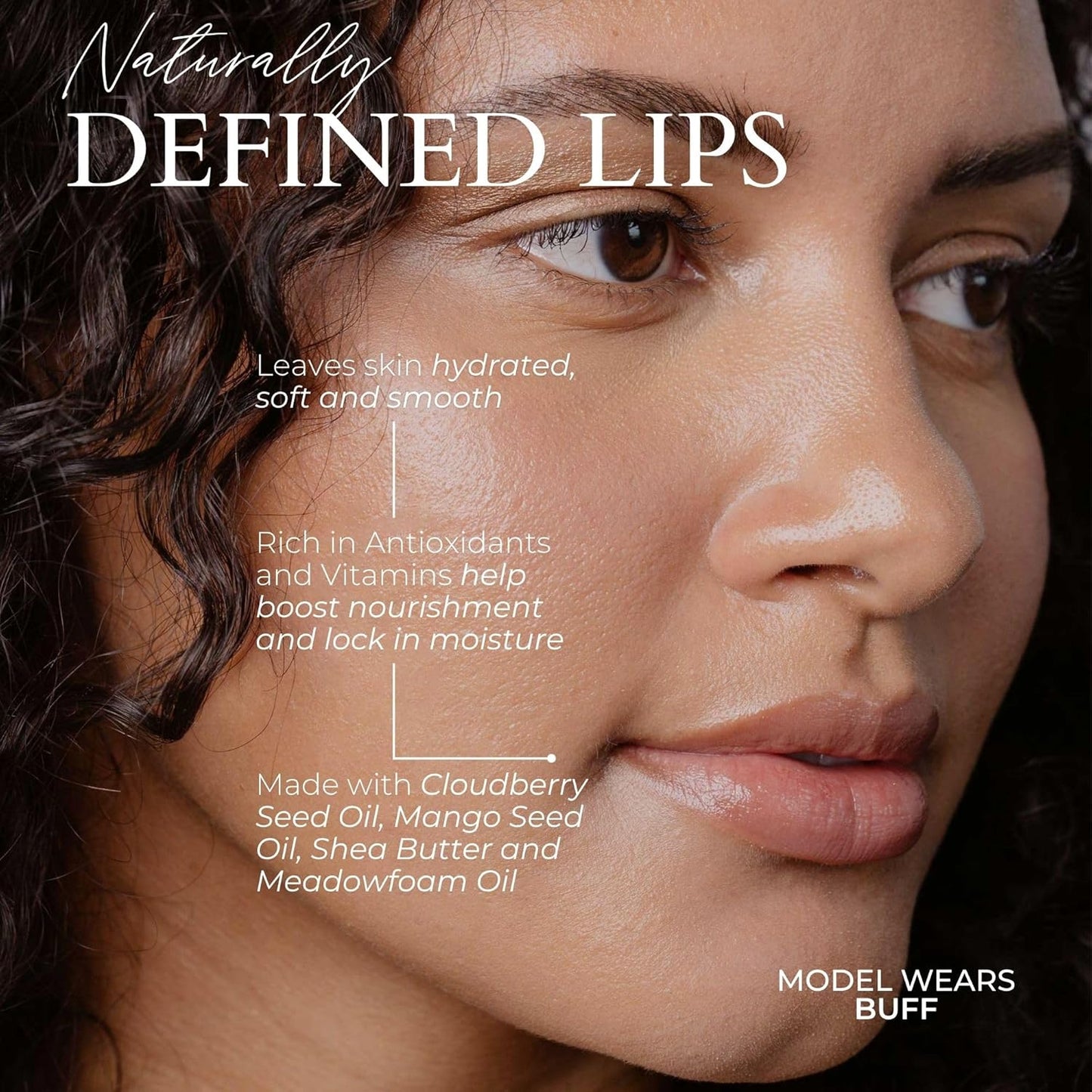 FITGLOW Beauty Vegan Lip Liner Pencil Trio | Hydrating Plumping Lip Liner Kit with Blending Brush | Smudge-Proof Lip Perfector | Define & Sculpt | Natural Lip Enhancer | 3pk - Muted Mauve, Buff, Root