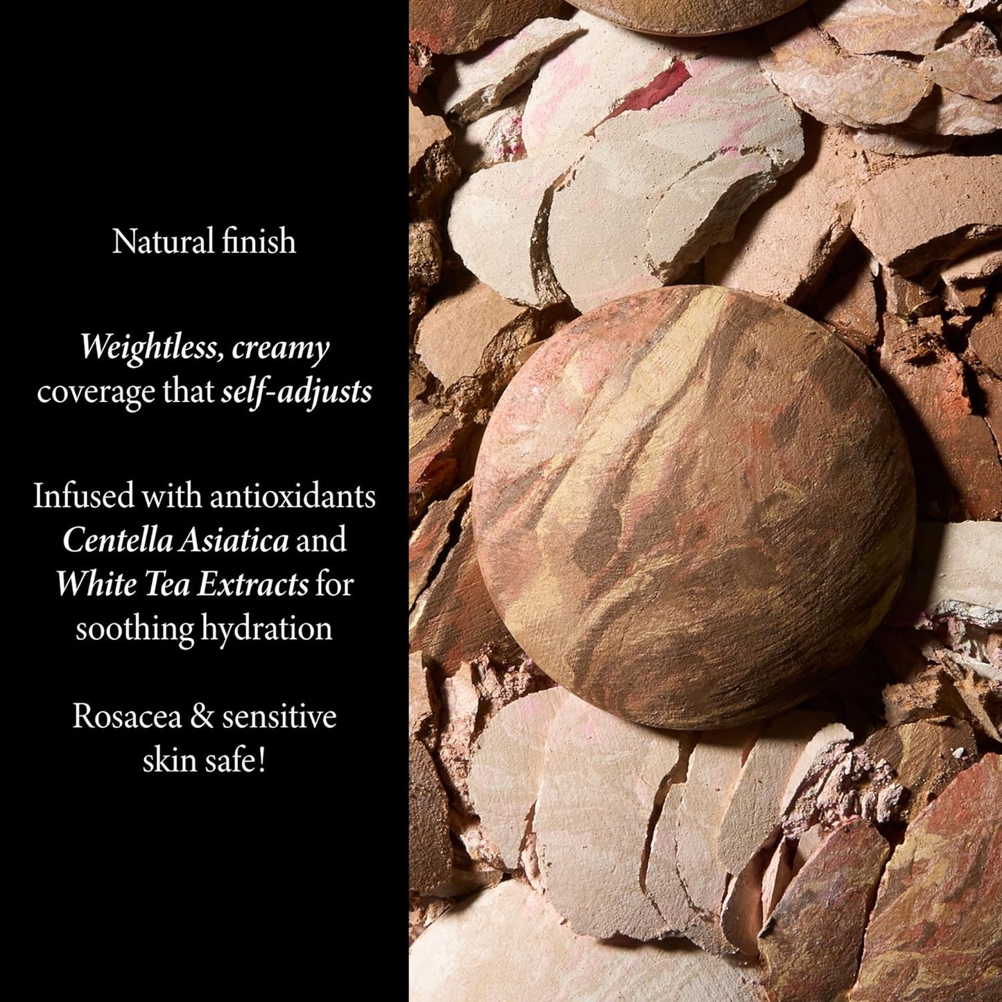 LAURA GELLER NEW YORK Baked Balance-n-Brighten Foundation with Kabuki Brush Makeup Set, Porcelain