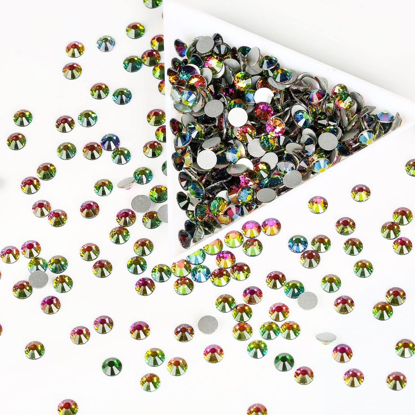 1440Pcs Blaze Crystal Rhinestones,Glass Flatback Rhinestones Gemstones for Nail Face Makeup Art Crafts Clothes Decoration -(SS20,4.8mm,Blaze)