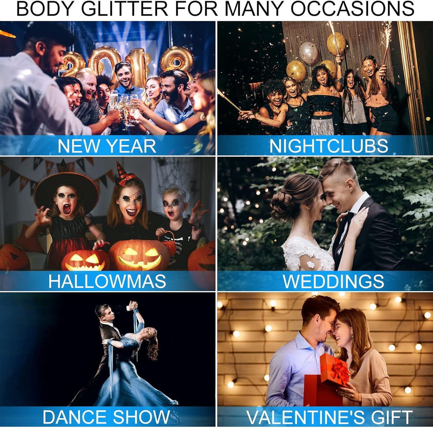 Lavender Purple Glitter Gel for Women Kids, Face Body Hair Glitter Gel, Holographic Chunky Mermaid Sequin Shimmer Makeup for Singer Concert Music Festival Rave Accessories, 1oz/Jar