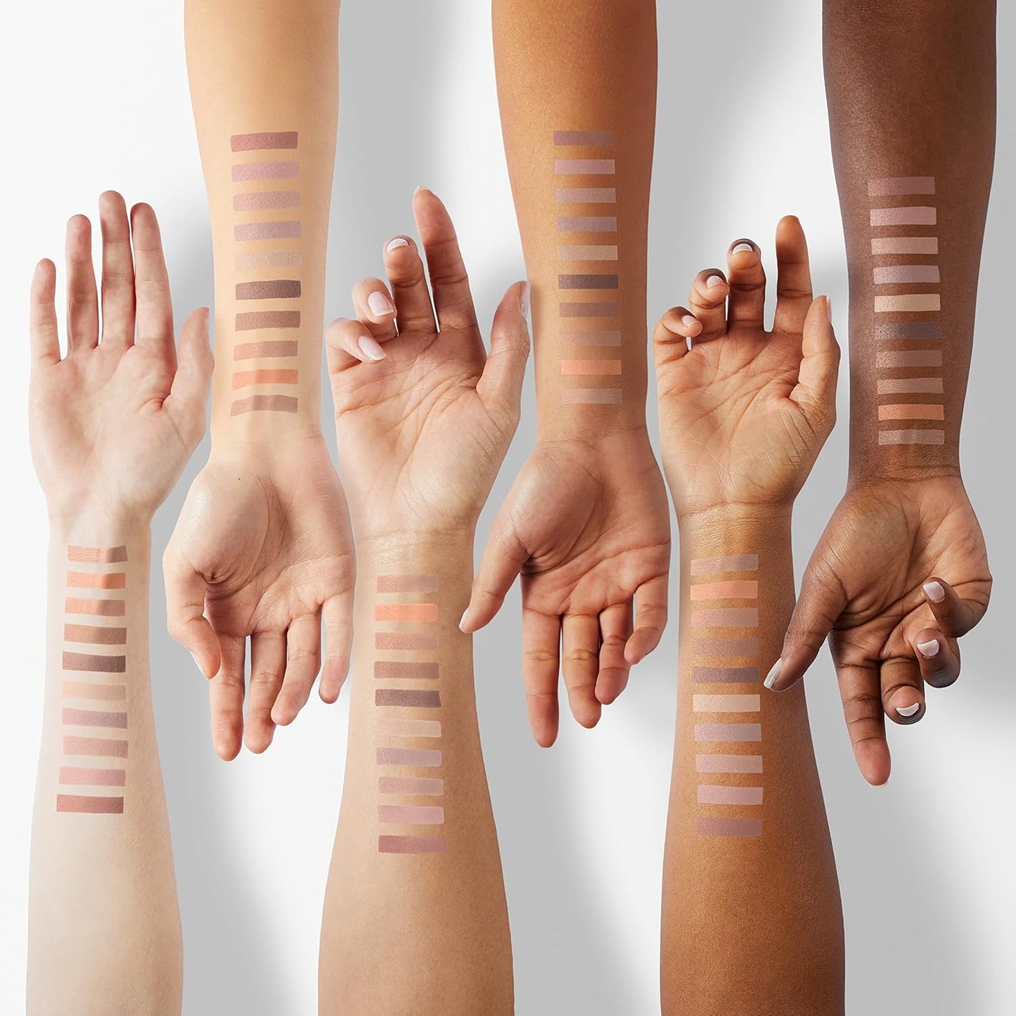 Erinde 10 Colors Eyeshadow Palette - Matte Nude Naked Eye Shadow Makeup, Ultra-Blendable High Pigmented Long Lasting, Neutral Beige Brown Eye Make Up Pallet with Brush Travel Size Gift Kit, Milk Tea