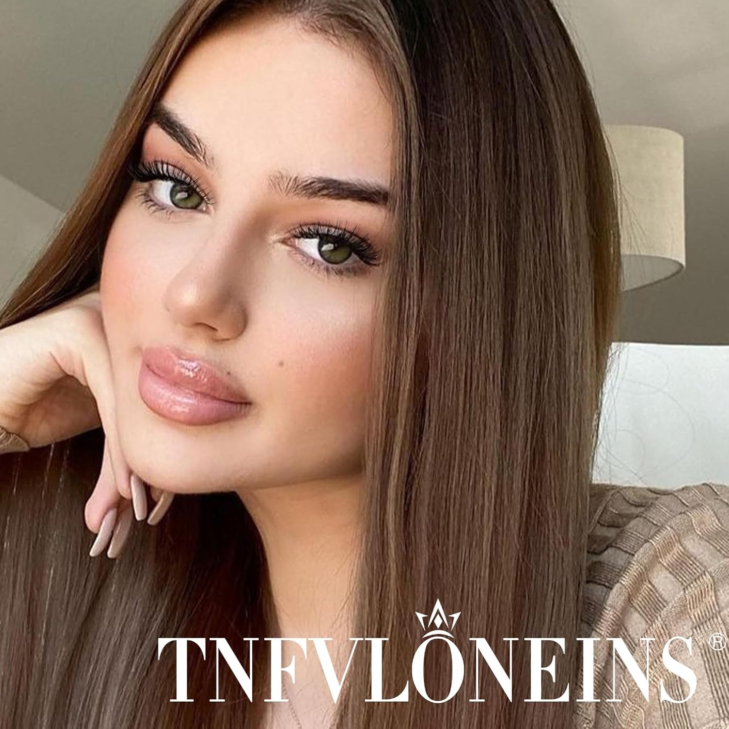 Wispy Lash Extension Kit Natural Lash Clusters 180Pcs Individual Lashes Clusters Kit Natural Eyelash Extension Kit C Curl Cluster Eyelash Extensions with Bond and Seal and Tweezers by TNFVLONEINS