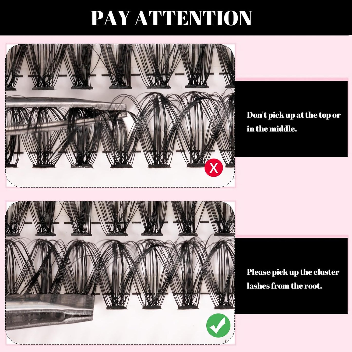 Lash Clusters 320pcs Individual Lashes 30D&40D&60D DIY Lash Extensions D Curl Lash Clusters False Eyelashes Natural Look 11-20mm Mix Cluster Eyelash Extensions EASY TO USE (30D+40D+60D-0.07D)