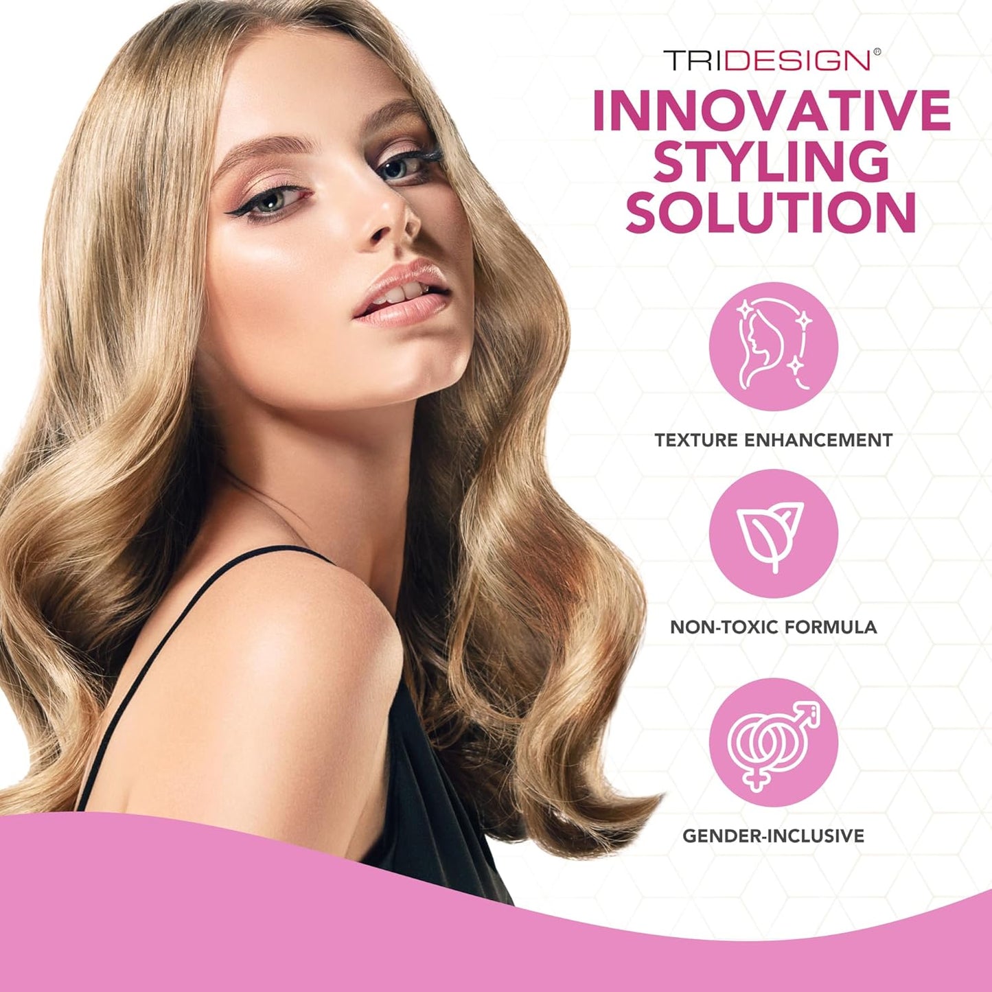 TRI Design Aerogel Hairspray - Strong Hold Hair Finishing Spray for Volumizing & Control, Flexible Styling for All Hair Types, Non-Sticky and Scented - For Women and Men - Pack of 2 (3 oz & 10.5 Oz)