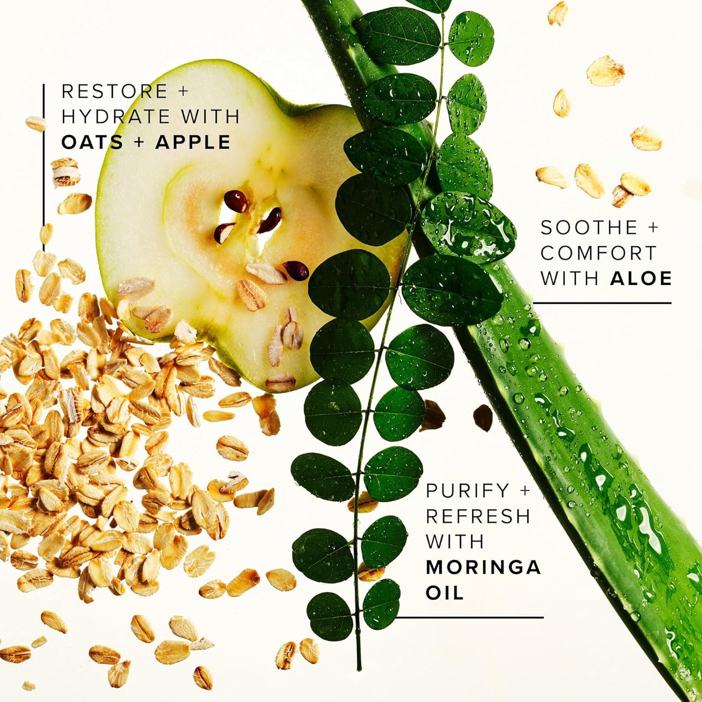 Farmacy Gentle Creamy Face Cleanser - Hydrating Facial Cleanser to Nourish + Help Remove Makeup + Impurities - Enriched with Aloe + Moringa Oil to Soothe, Purify + Refresh Skin (150ml)