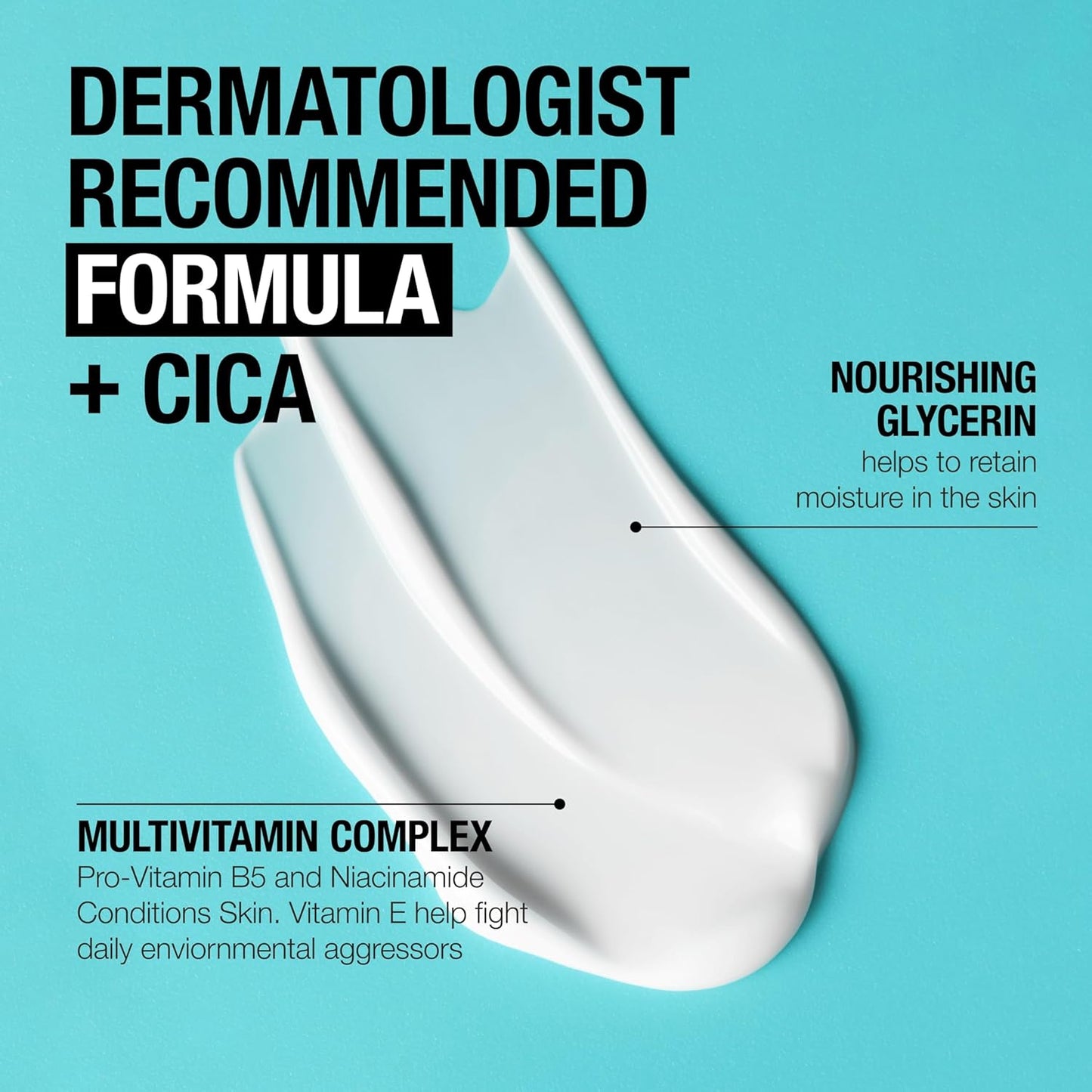 Neutrogena Fragrance Free Daily Facial Moisturizer, Face & Neck Moisturizer for Sensitive Skin with Vitamin B3, Pro-Vitamin B5 & Vitamin E Supports Skin's Dynamic Barrier, 3.4 fl. oz