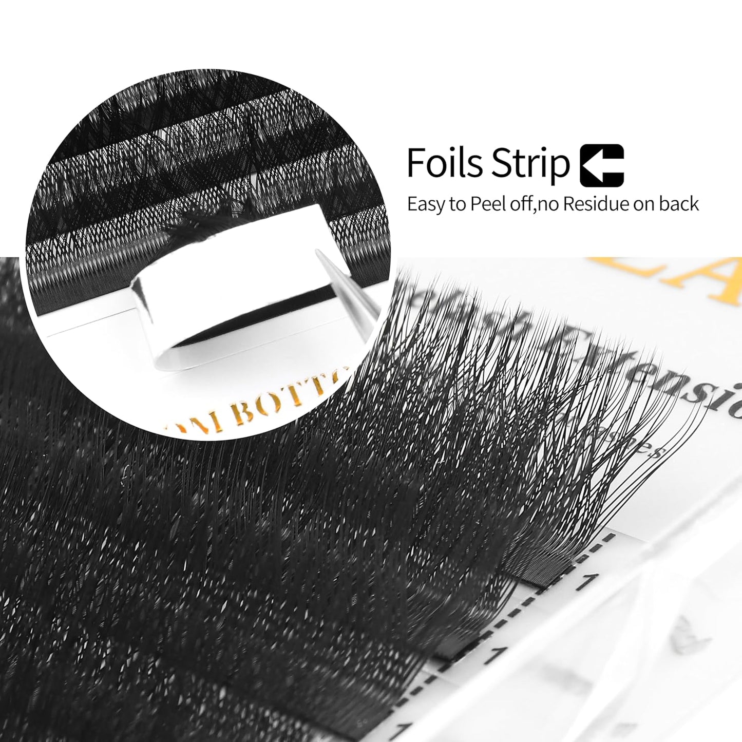 W Lash Extensions 4D Eyelash Extensions W Shape 0.07mm Thickness L Curl 11mm Premade Fans W Lashes Individual Lashes Matte Black 12 Rows False Eyelashes Volume Lashes(W-4D-0.07-L,11mm)