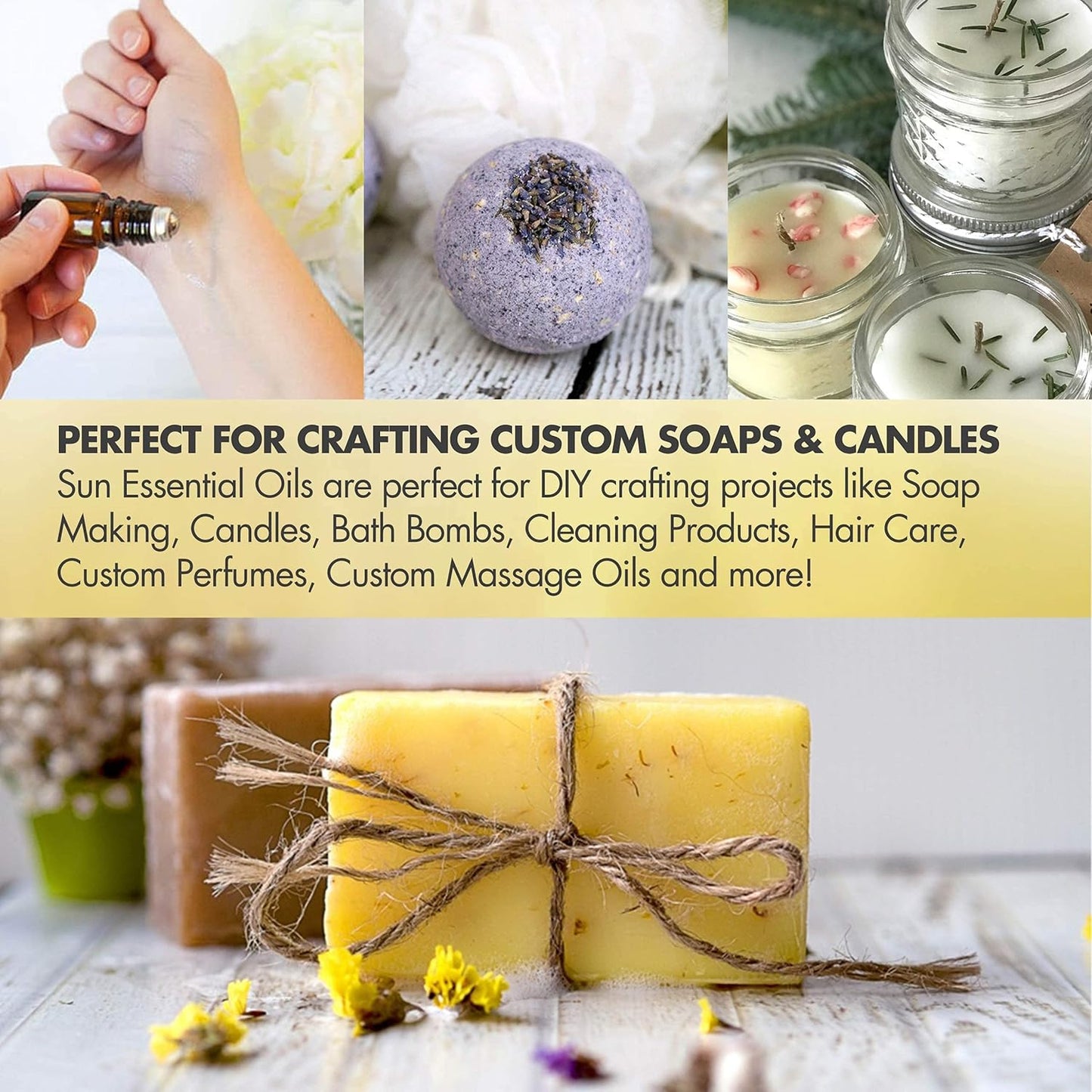 Sun Essential Oils – Pine Essential Oil 16 oz Bulk for Diffuser, Skin, Aromatherapy Massage, Humidifier, Forest Pine Scented Oil for Candle, Lotion & Soap Making, Room Fragrance