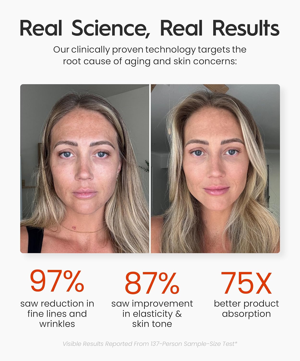 REVO Genie | Face & Neck Beauty Massager with Ultra Powerful LEDs for Wrinkles, Fine Lines, Puffy Skin, Uneven Skin Tone, Lymphatic Drainage, Lifting & Firming Facial Sculpting Tool with Light Therapy