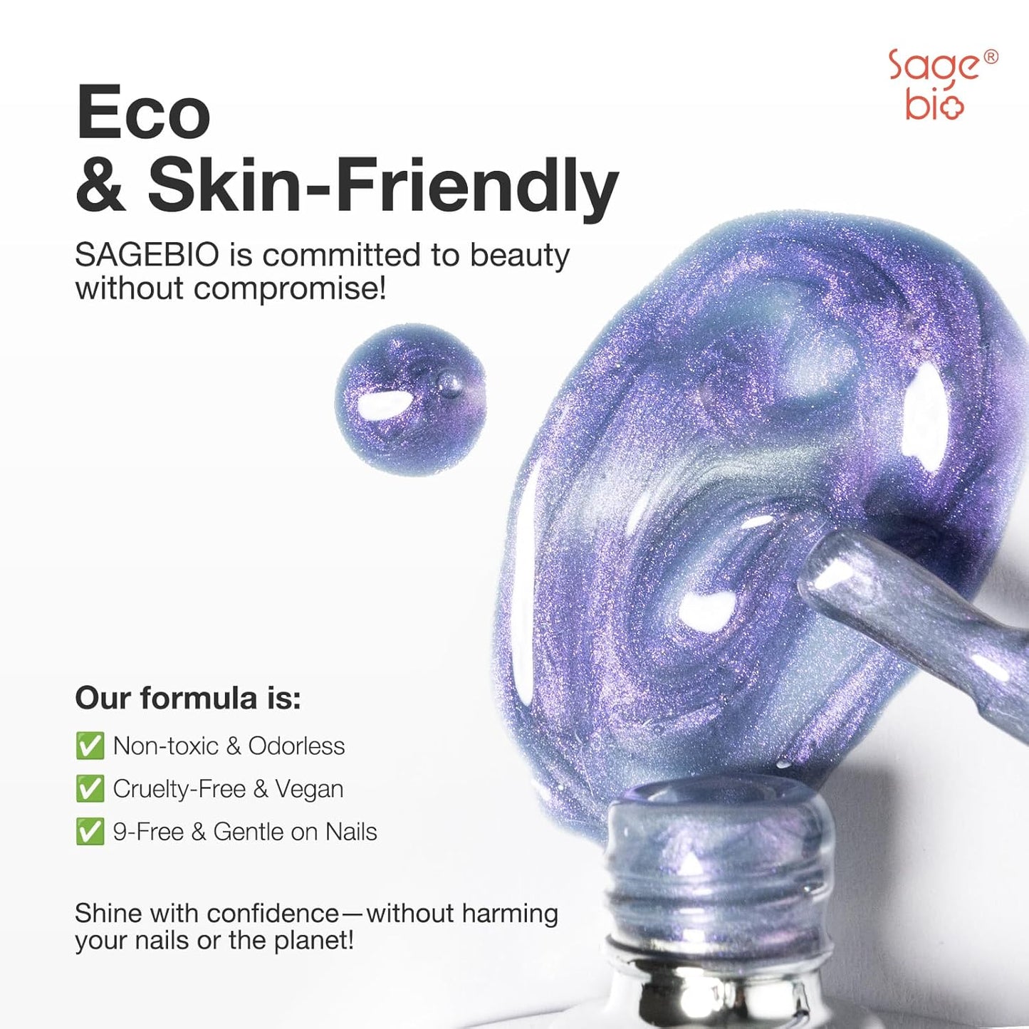 15ml Cat Eye Gel Nail Polish with Magnet Shimmer Glass Bead Effect 04