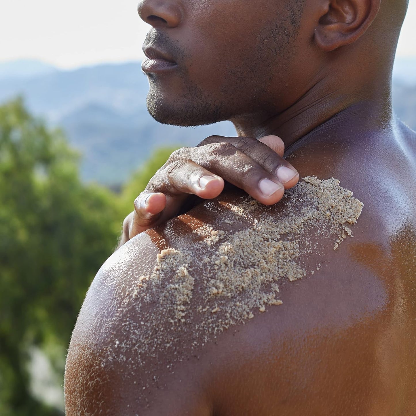 LATHER Bamboo Lemongrass Foaming Body Scrub - Gentle Exfoliating & Hydrating Scrub for All Skin Types - Leaves Soft & Smooth Skin - Scrub for the Body, Hands & Feet - 8 Oz Jar