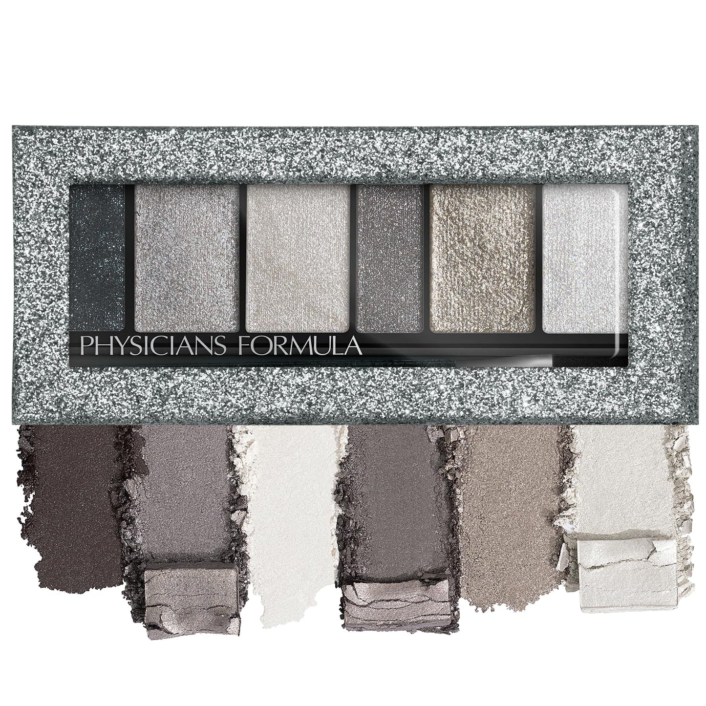 Physicians Formula Shimmer Strips Custom Eye-Enhancing Extreme Shimmer Shadow & Liner, Hypoallergenic Eyeshadow Palette with Reflective Liquid Powders – Smoky Eyes