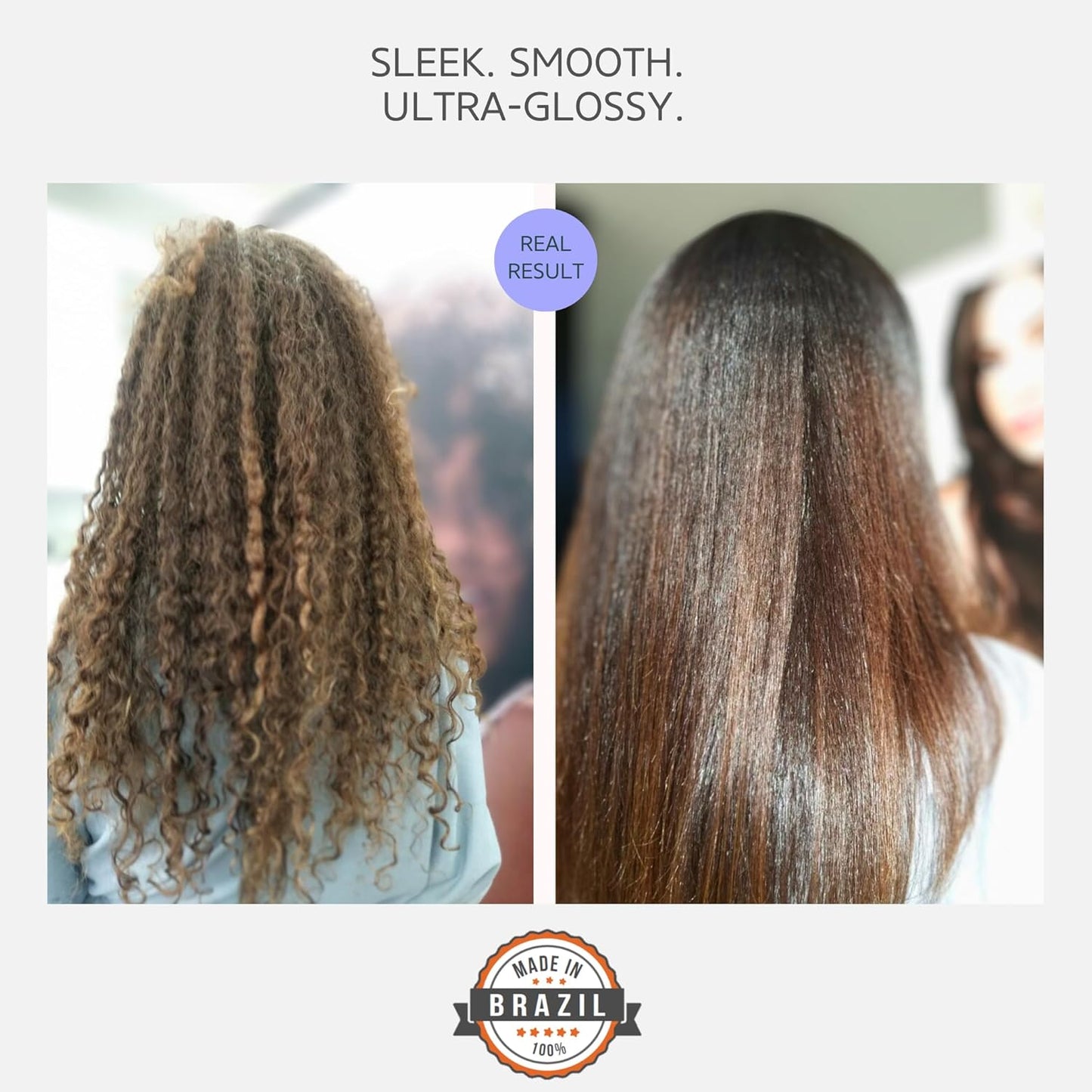 Brazilian Keratin Straightening Treatment KIT 2fl.oz Buriti Liss Collagen Pro For all hair types