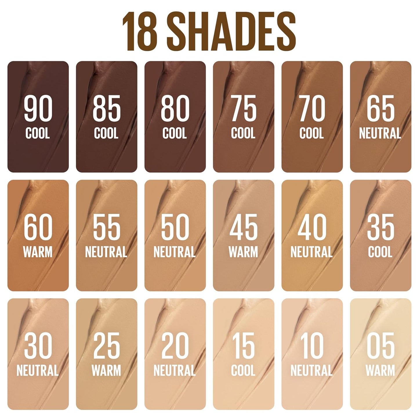 Maybelline Lifter Stix Multi-Use Face Stick - Contour, Bronzer, Concealer and Foundation Stick, All-In-One Creamy Face Makeup with Cranberry Seed Oil, 30, 1 Count