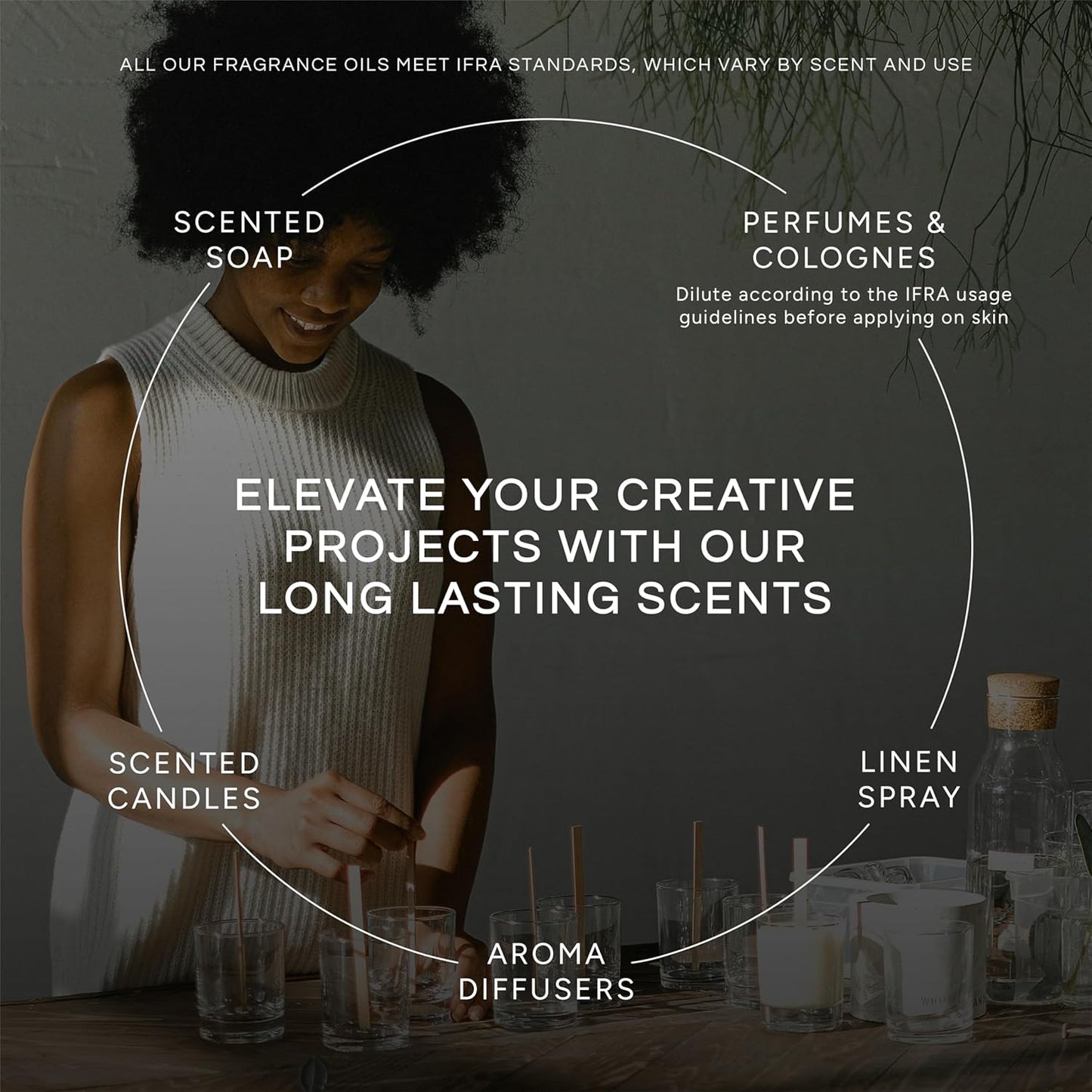 Eternal Essence Oils Fruity Set of 6 Premium Fragrance Oils - Includes Apple, Mango Madness, Honeydew Melon, Strawberry, Pear, and Grapefruit Scented Oil - 10ML