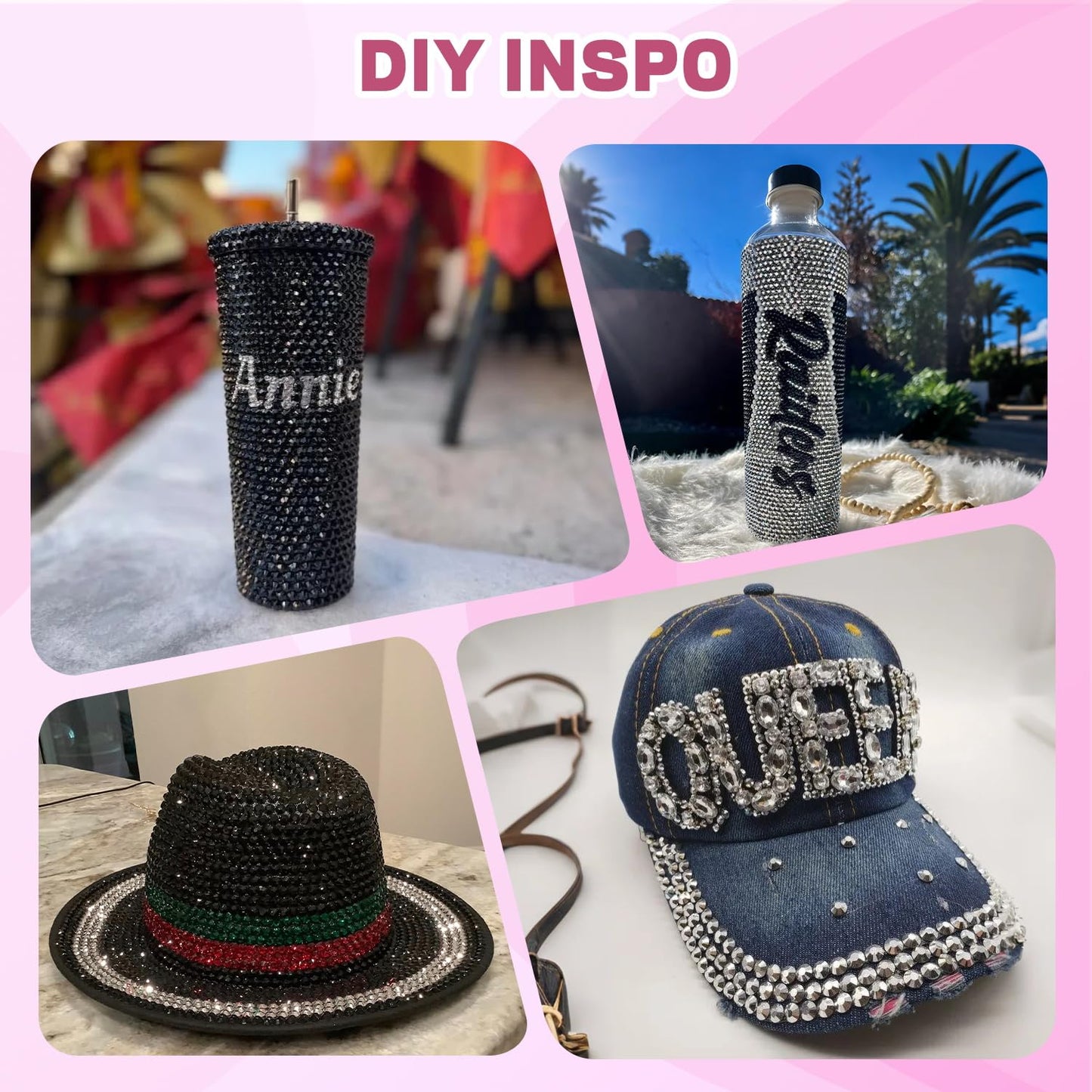 20000Pcs Metallic Rhinestones for Bedazzling with 3Pcs B7000 Jewelry Glue, Resin Rhinestones for Crafting Crafts，Bedazzler Kit Flatback Gems for Clothing Shoes Tumblers Nail Art