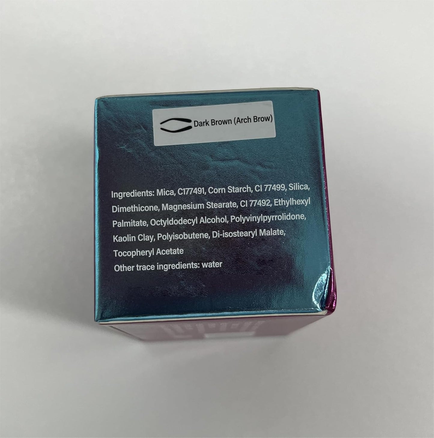 Boobeen Eyebrow Seal Stamp Powder - Waterproof 3 Seconds Eye Make Up Nature Coloring Kit - Creates Natural Looking Brows for Makeup Beginners