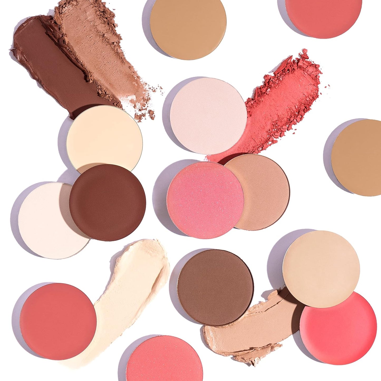 CHADO Shadows & Lights Refills – Powder | Palette Refill Pans (Compact Not Included) Nude 63