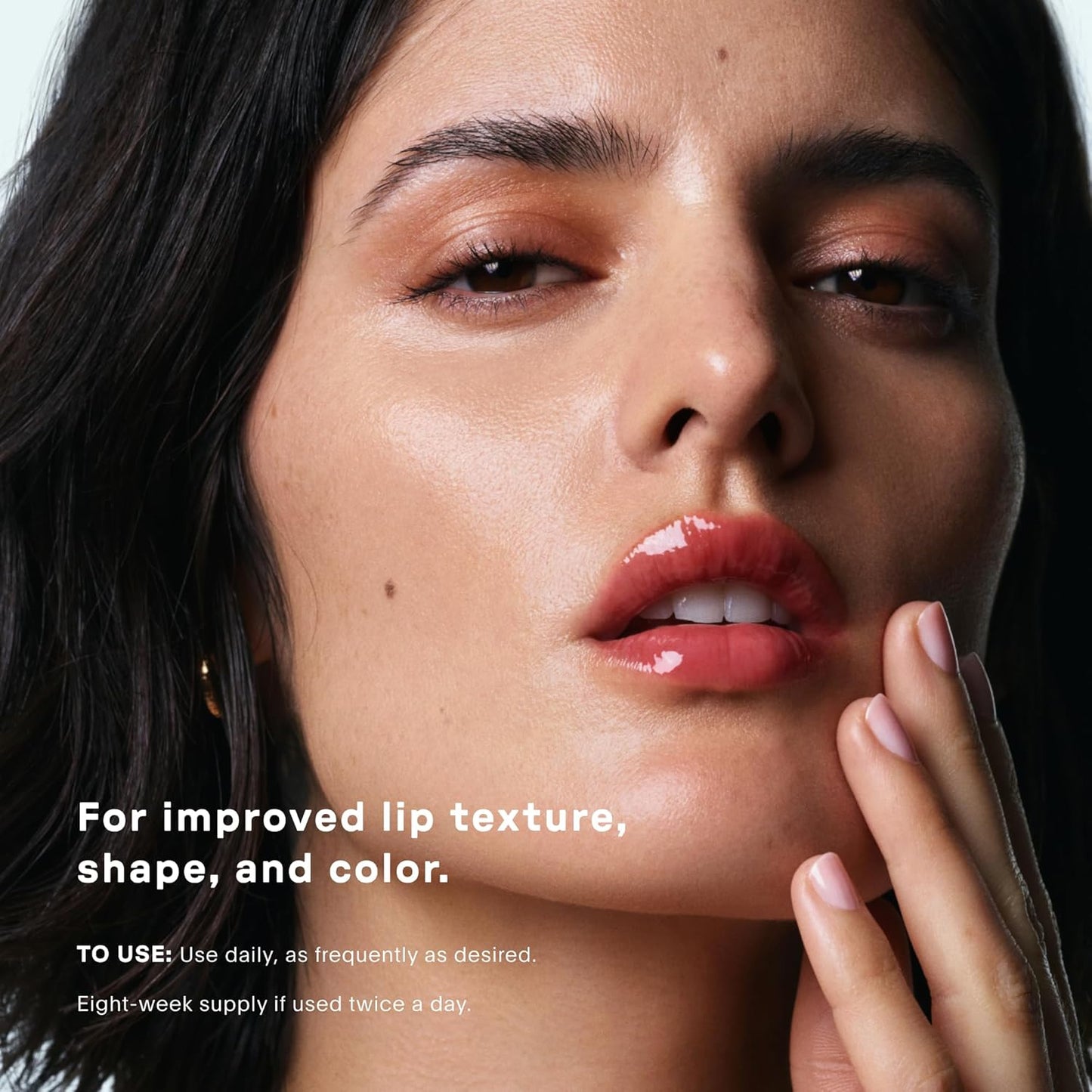 U Beauty The PLASMA Tinted Lip Compound - Anti-Aging & Anti-Wrinkle Lip Gloss, Hyaluronic Acid, Shea Butter & Peptides for Hydration & Plumping, Rose - 15 mL