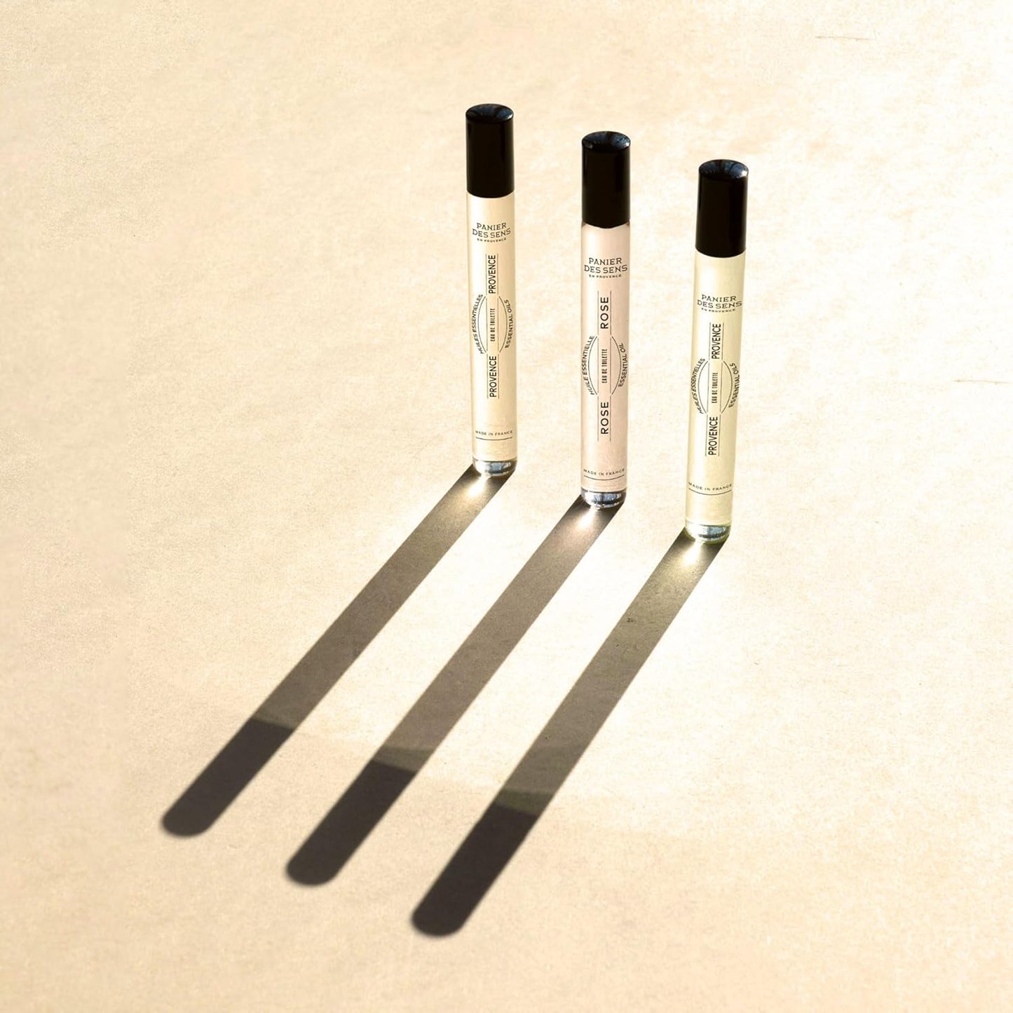 Panier des Sens - Rose Roll-on Eau de Toilette 0.3 Floz – Floral & Feminine Fragrance - Mini Perfume for Women - Parfum Crafted in Grasse, France - Daily Use - Light Travel Perfume