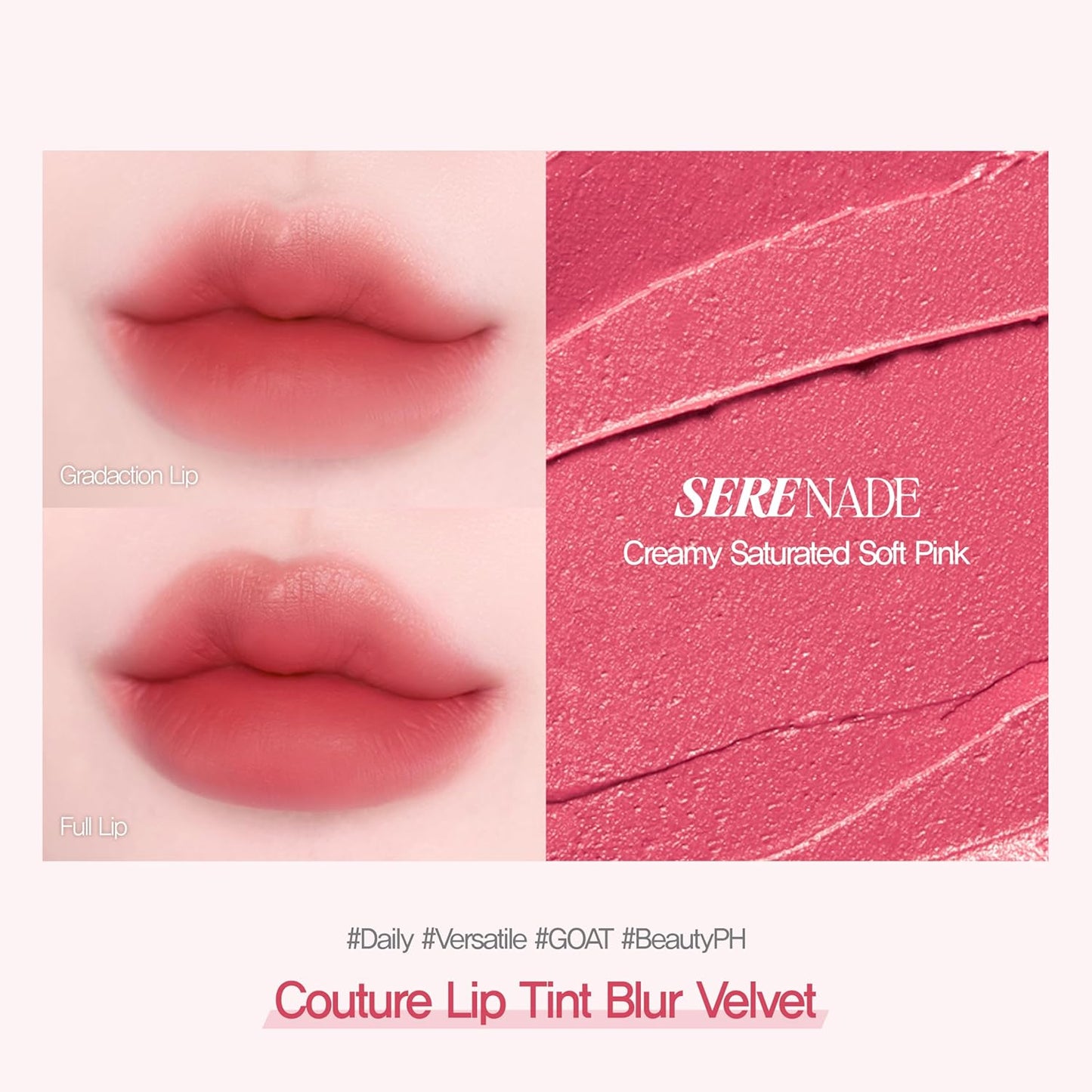Espoir Couture Lip Tint Fitting Blur Variation (Serenade Combo)