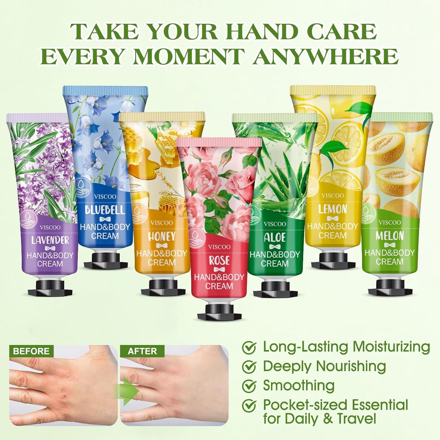 154 Pack Hand Cream Gifts Set for Women, Bulk Hand Lotion for Birthday Gifts for Women, Bridesmaid Gifts, Thank You Gifts, Party Favors, Mini Moisturizing Hand Lotion Travel Size for Dry Cracked Hands