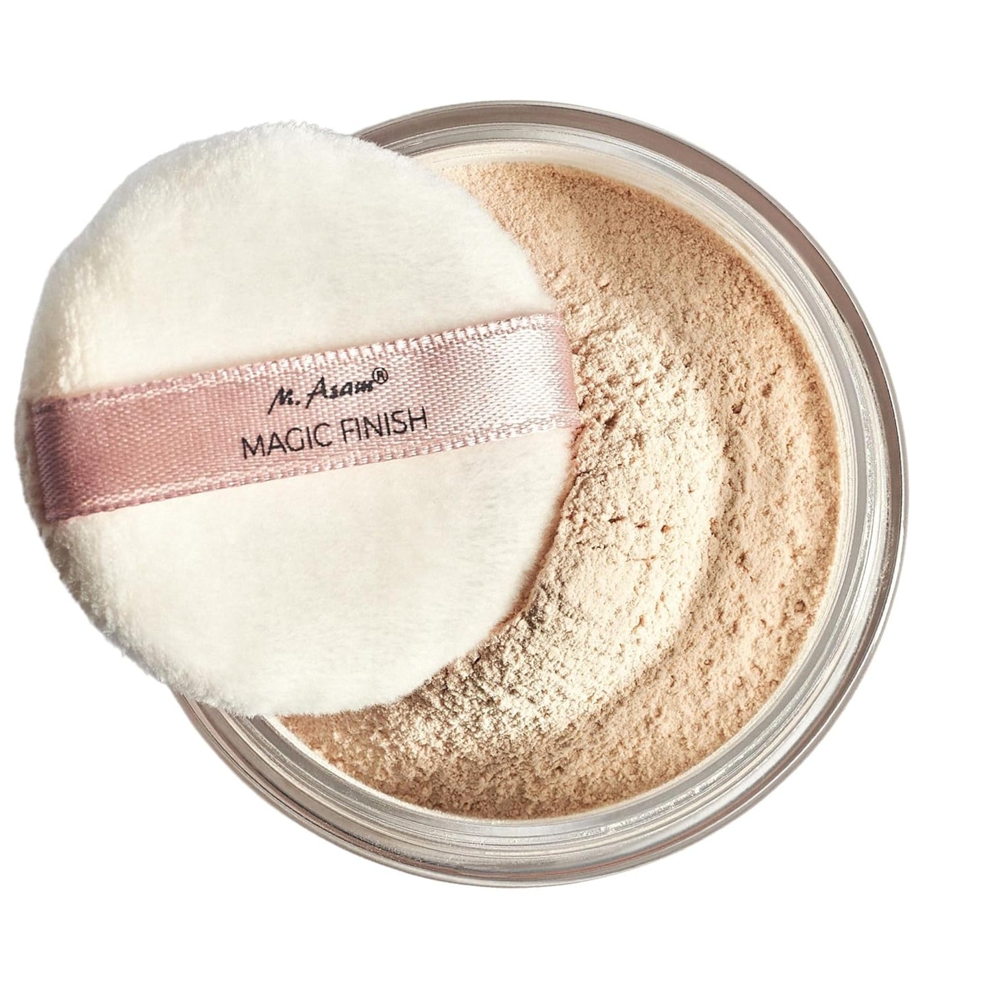 M. Asam MAGIC FINISH Final Touch Setting Powder Bare Skin (12g) - Translucent Face Powder With Hyaluronic Acid, Argan & Jojoba Oil, Silky & Lightweight Makeup Setting Powder For A Matte Finish
