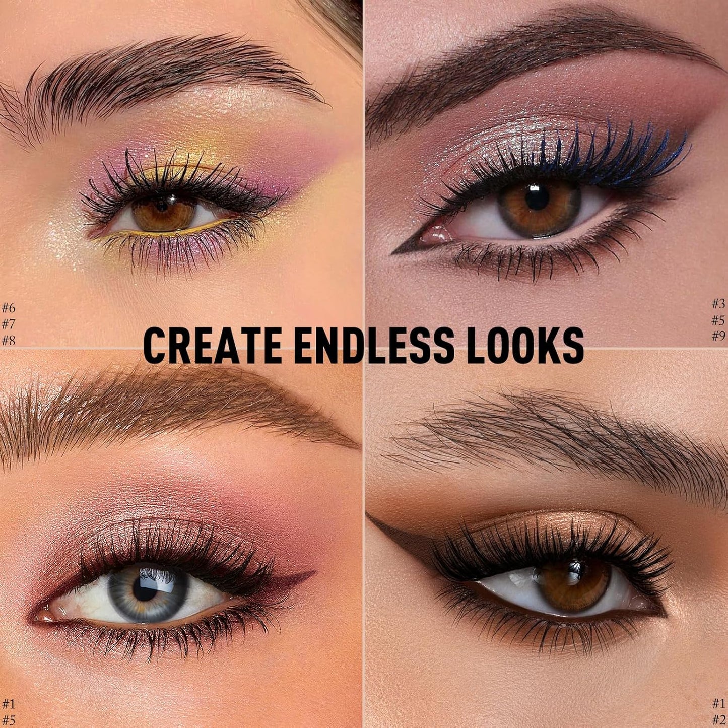 Eyeshadow Stick Matte Eye Brightener Pencil Cream Nude Eye Shadow Base Crayon Long-Lasting Crease-Proof Naked Eyeshadow Blendable High Pigmented Single Eyeliner Makeup for Women, 3 DESERT