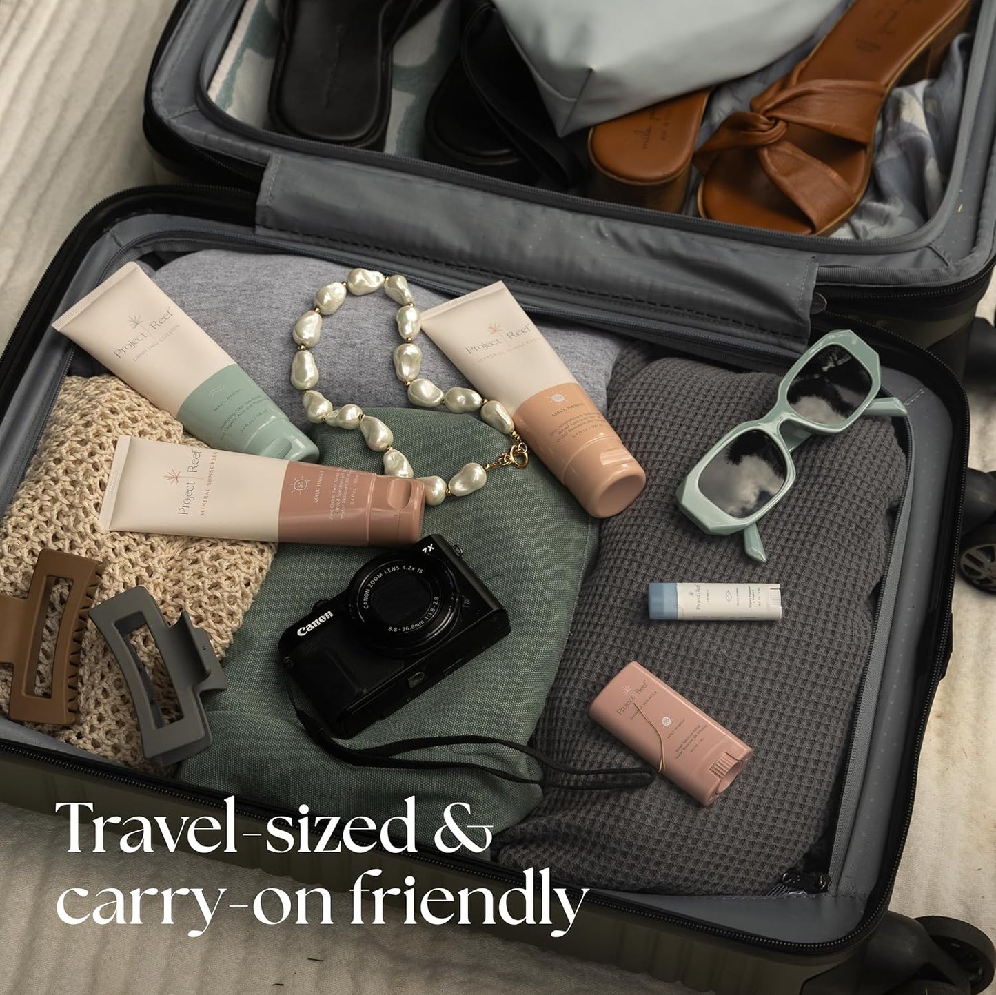 SPF 30 Mineral Sunscreen - Reef Friendly, Ocean Safe, Vegan Sunscreen Lotion for All Ages, Water-Resistant, 3.4 fl oz