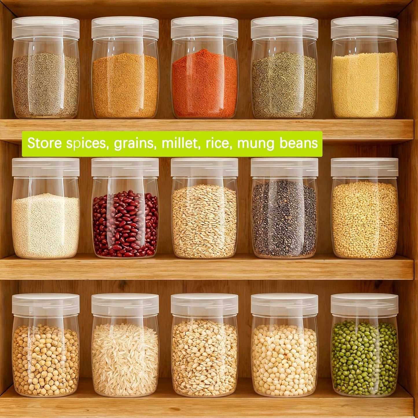 Mini Pudding Jars 82Pack, 5oz/150ml Plastic Favor Jar with Lids, Candy jars,Yogurt Containers with Pressure Sensitive Seal, Mason Jar,Jam,Bath Salt Jars Wedding Favors Honey Pot