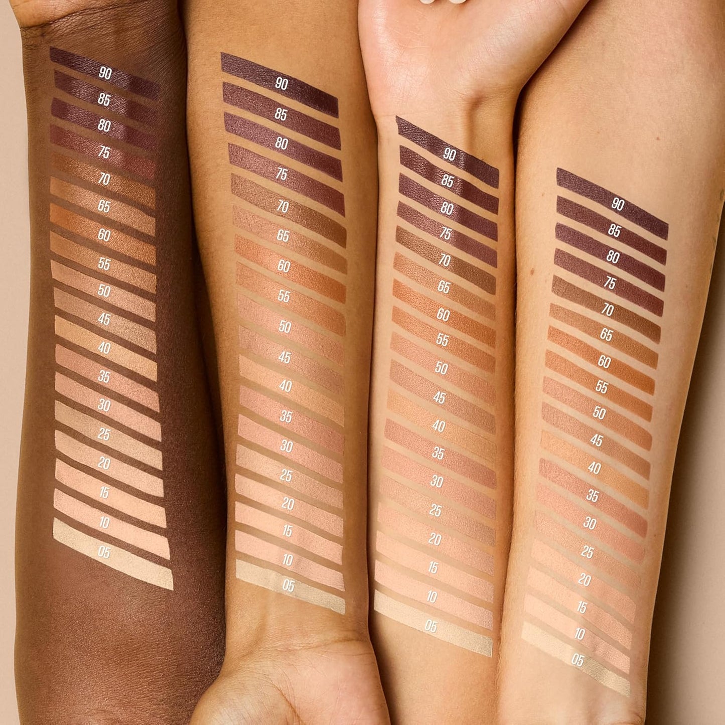 Maybelline Lifter Stix Multi-Use Face Stick - Contour, Bronzer, Concealer and Foundation Stick, All-In-One Creamy Face Makeup with Cranberry Seed Oil, 90, 1 Count