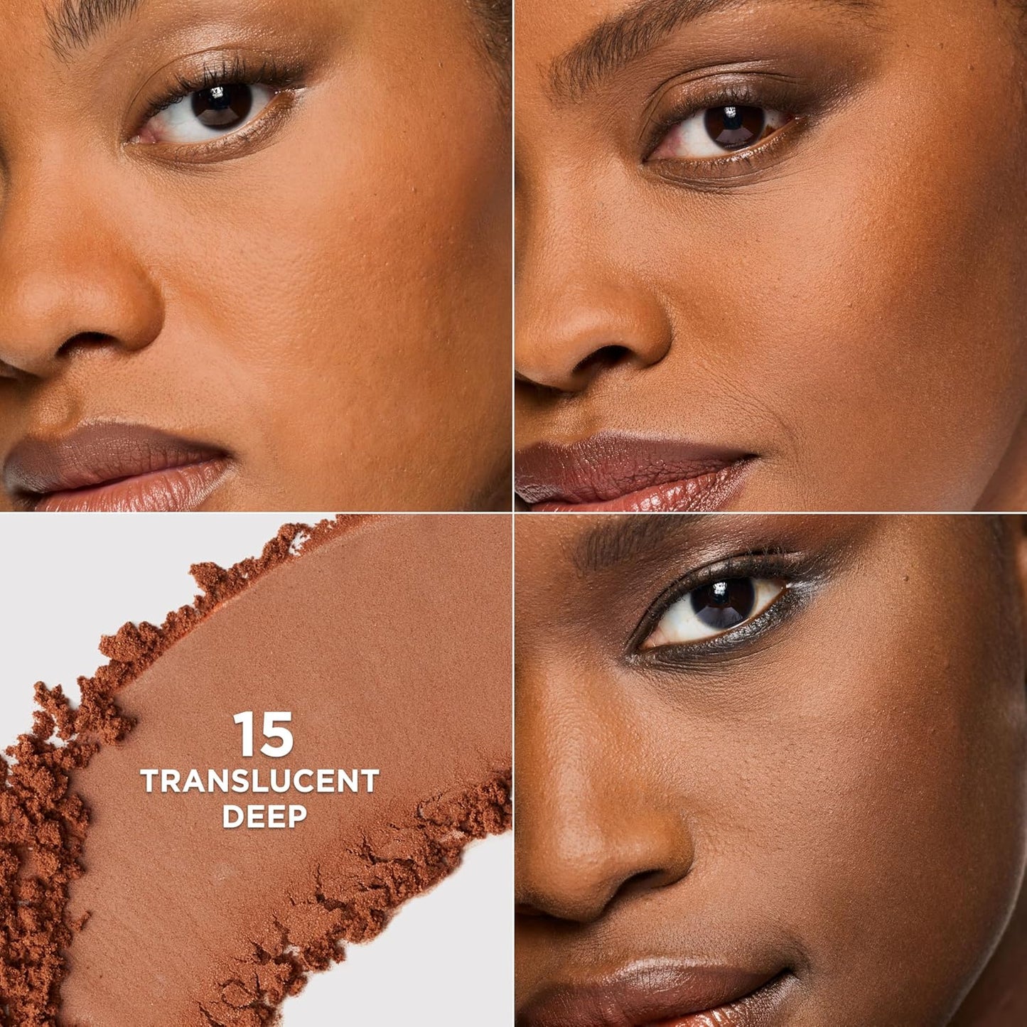 L'Oreal Paris Infallible Blur-fection Longwear Loose Setting Powder, Blurring Face Powder With Up to 24HRs of Wear, Translucent Medium Deep, 1 Kit